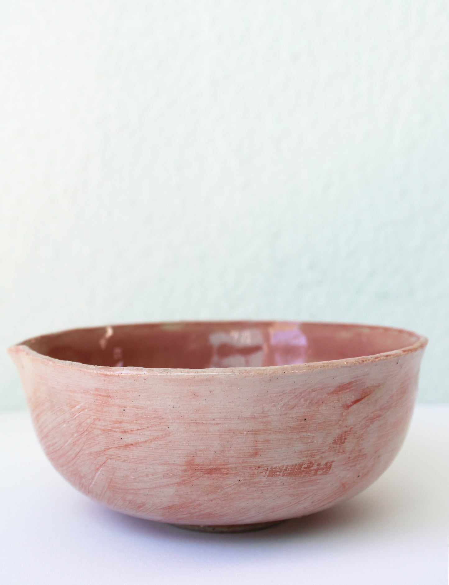 Coral Pine needle Matcha Bowl