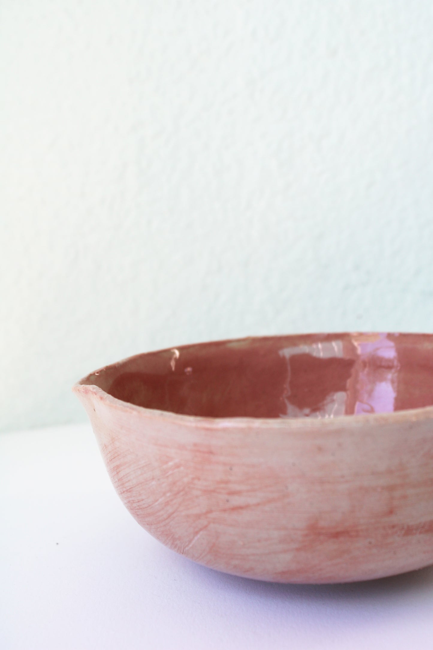 Coral Pine needle Matcha Bowl