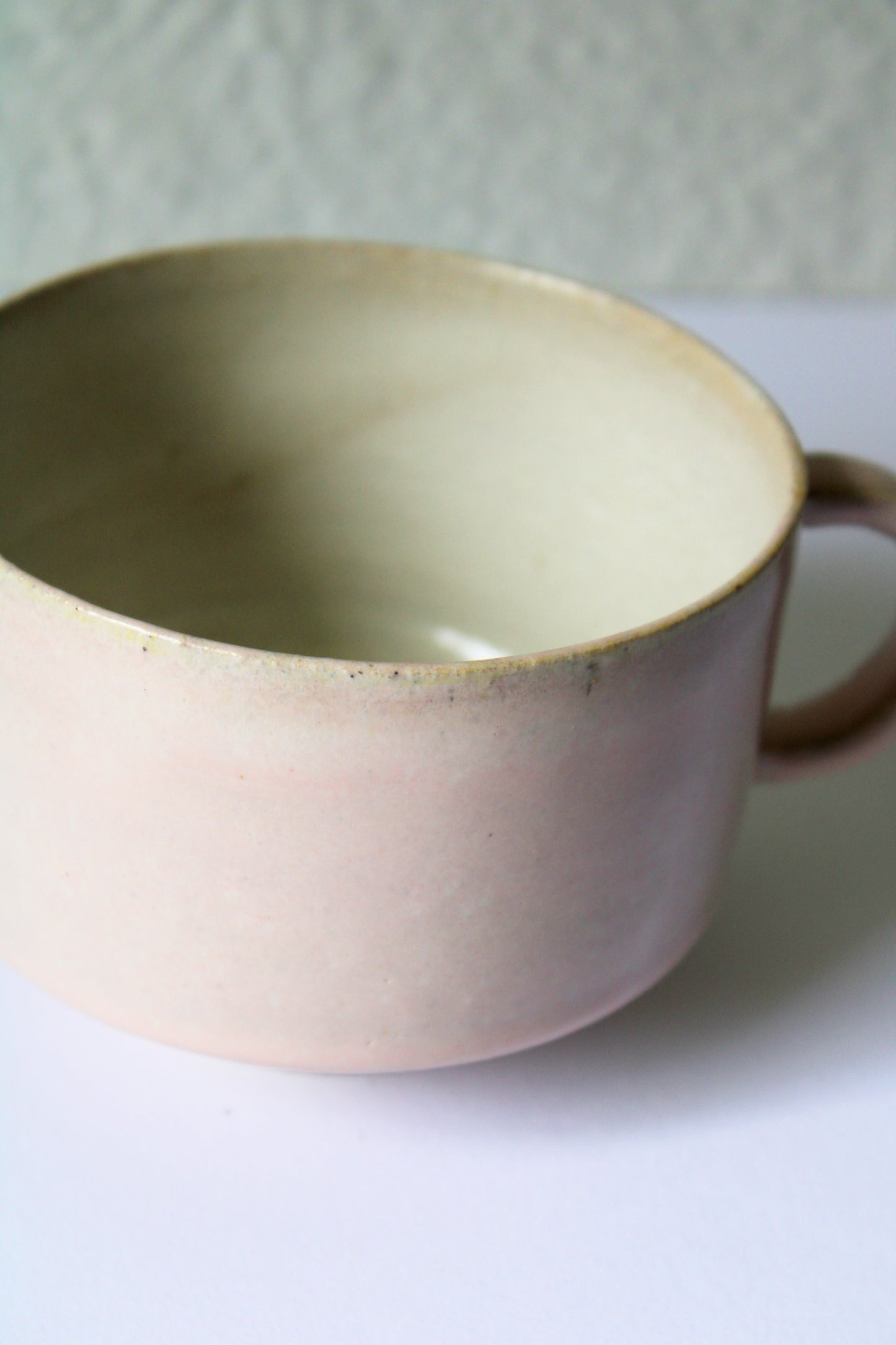 Straight Line Pink Mug